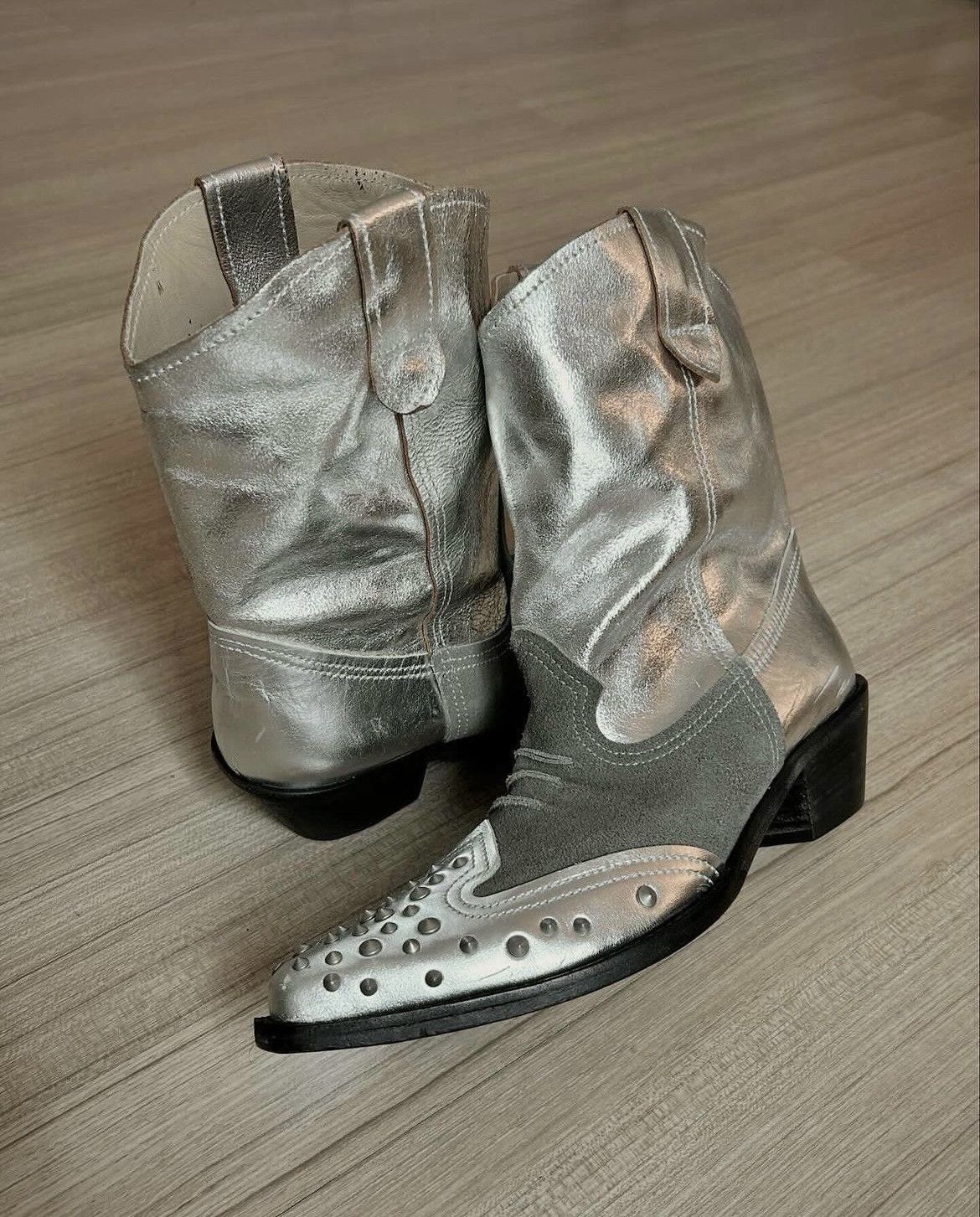 Junya Watanabe Junya Watanabe FW2006 Spike Western Boots | Grailed