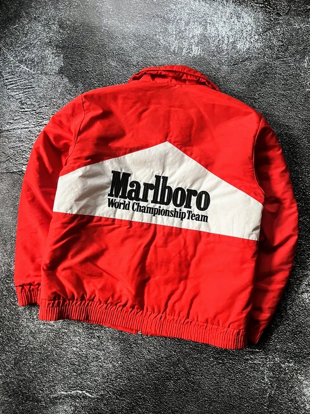 🔥 MARLBORO WORLD CHAMPIONSHIP RARE F1 RACING JACKET VINTAGE