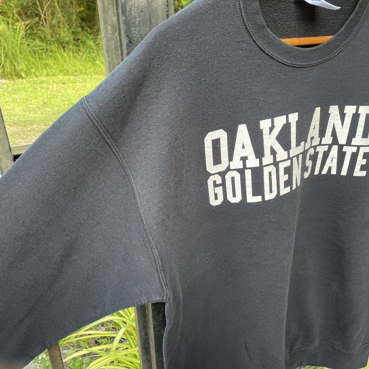 Other 🔥Vintage Oakland Golden State Big Spellout Sweatshirts Size US M / EU 48-50 / 2 - 6 Thumbnail
