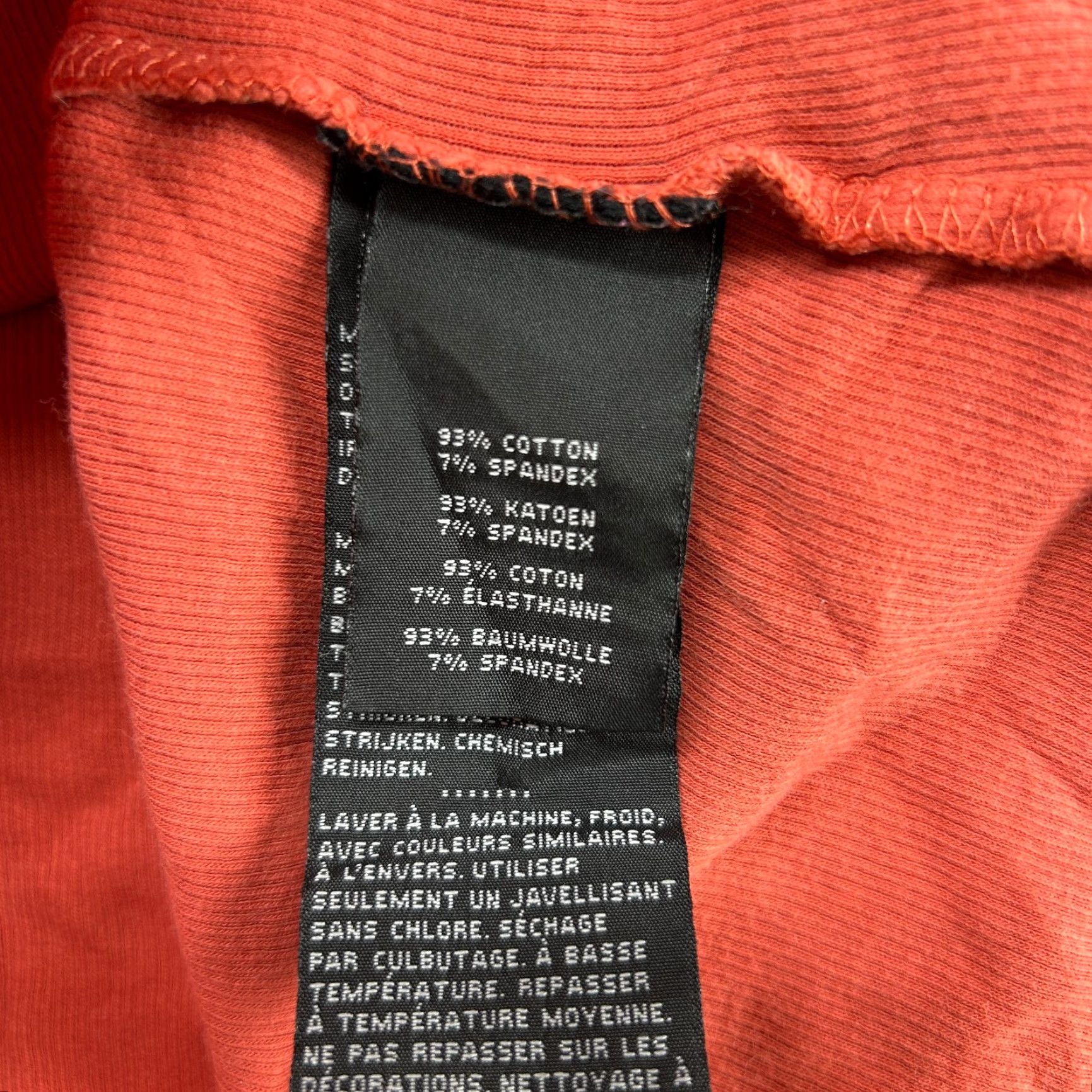 Harley Davidson VINTAGE Harley-Davidson Shirt Womens XL Orange Tank Top Cotton Knit Y2K Size XL / US 12-14 / IT 48-50 - 3 Thumbnail