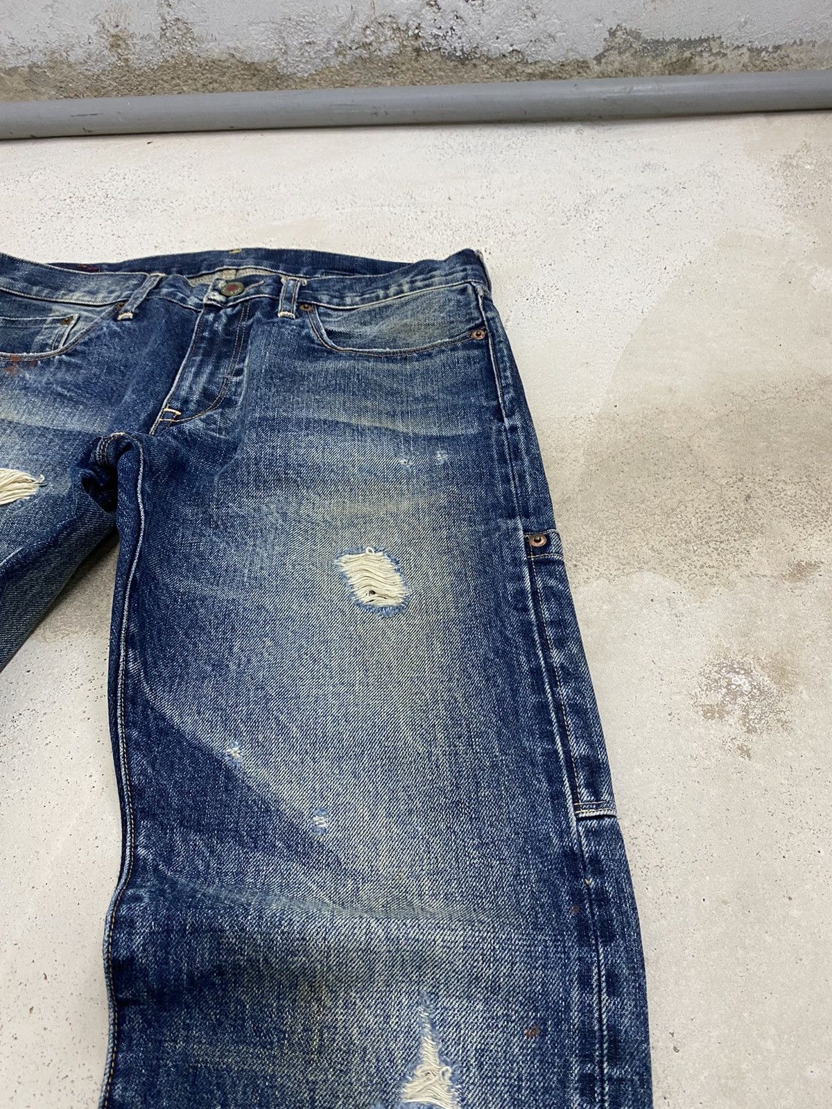 If Six Was Nine Rna Slang Inc Japan Selvedge Dirty Mud Washed Wax Pocket Size US 31 - 14 Thumbnail