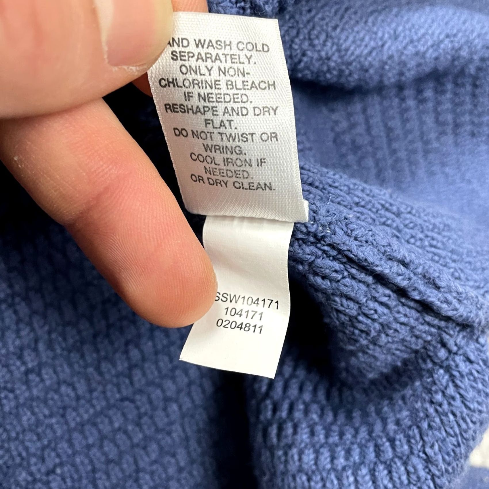 J. Jill J.Jill Pullover Sweater Womens M Blue V-neck Relaxed Soft Stretch Casual Size M / US 6-8 / IT 42-44 - 7 Thumbnail