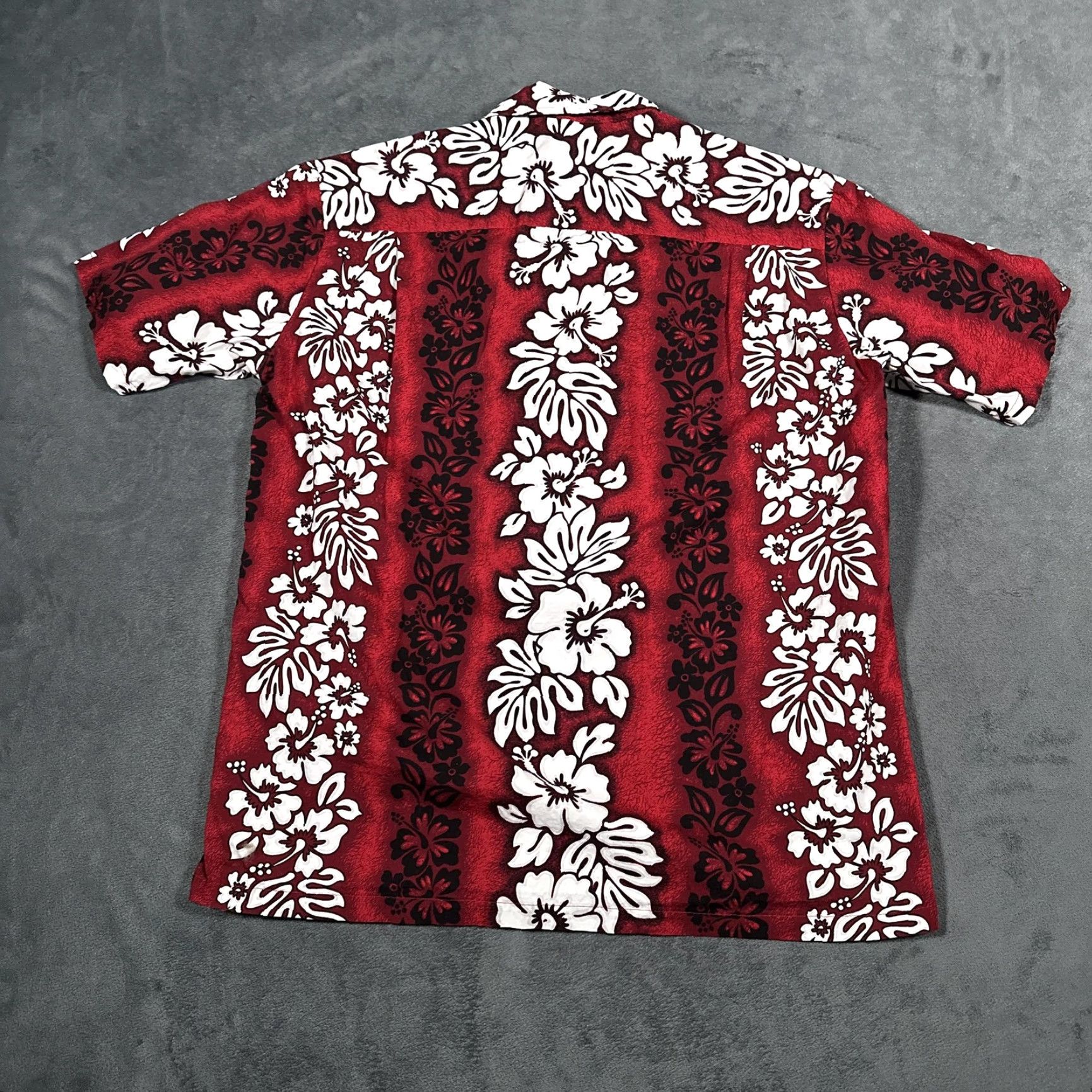 Vintage VINTAGE Royal Hawaiian Creations Shirt Mens Medium Red Floral Aloha Hawaiian Cotton Camp Size US M / EU 48-50 / 2 - 4 Thumbnail