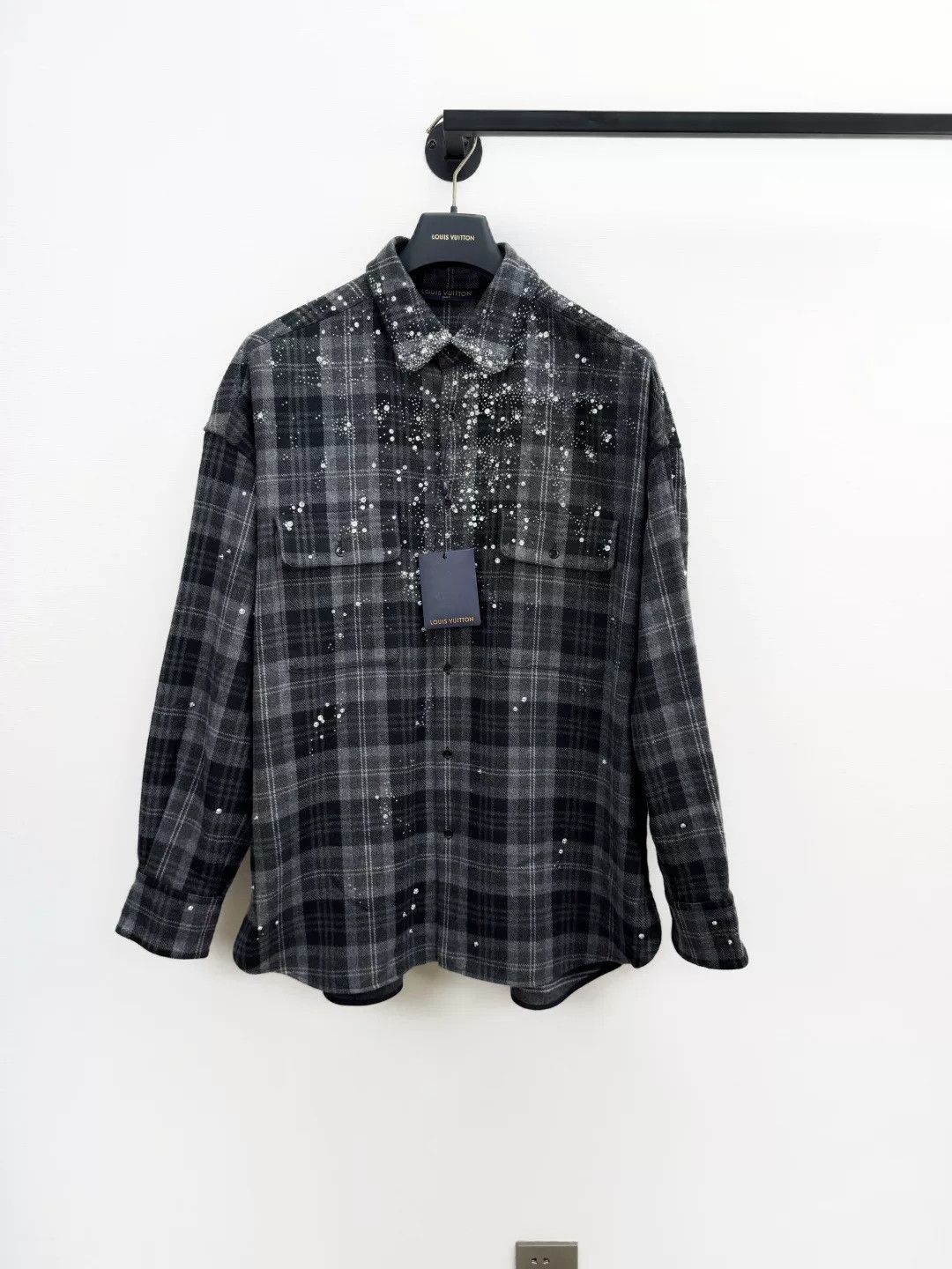 Louis Vuitton Louis Vuitton New Diamond Plaid Shirt Coat Size US S / EU 44-46 / 1 - 1 Thumbnail