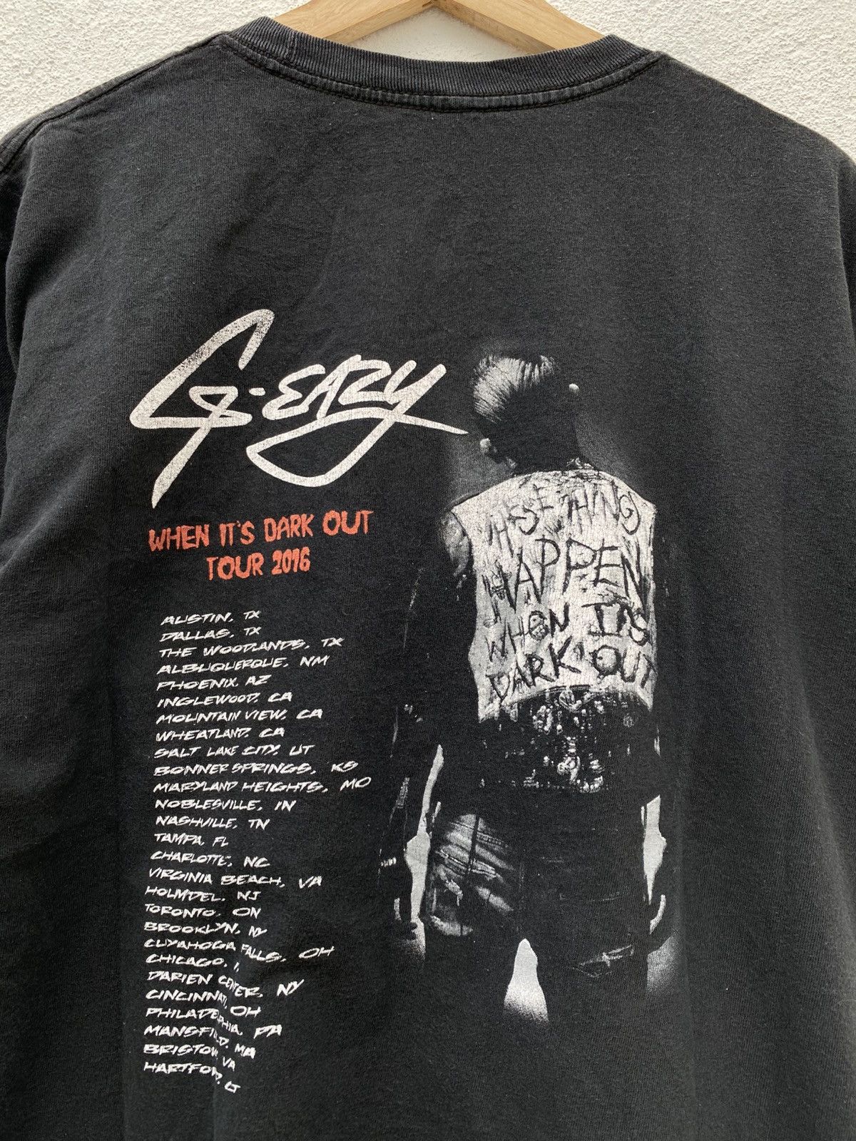 Band Tees × G-Eazy × Rap Tees G Eazy When It’s Dari Out 2016 Tour Size US M / EU 48-50 / 2 - 3 Thumbnail