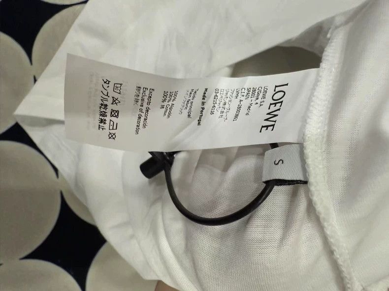 Loewe LOEWE White short sleeves Size S / US 4 / IT 40 - 2 Thumbnail