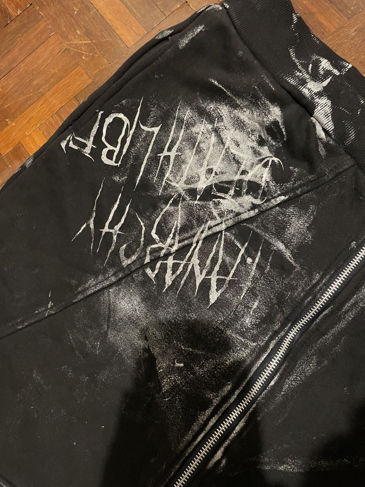 Japanese Brand × Seditionaries H Anarchy Asymmetric Zipper Hoodie Size M / US 6-8 / IT 42-44 - 5 Thumbnail