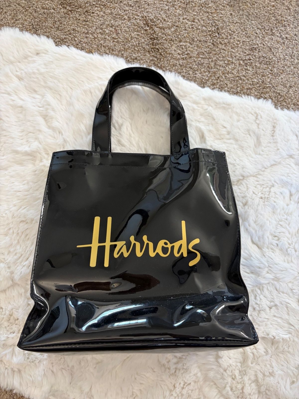Harrods Tote Bag in Black, Women's
