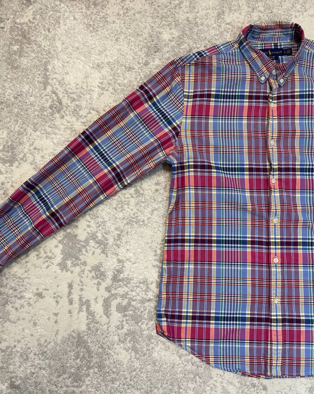 Ralph Lauren Ralph Lauren Slim Fit Plaid Shirt Mens Multicolor Button Size US L / EU 52-54 / 3 - 6 Thumbnail