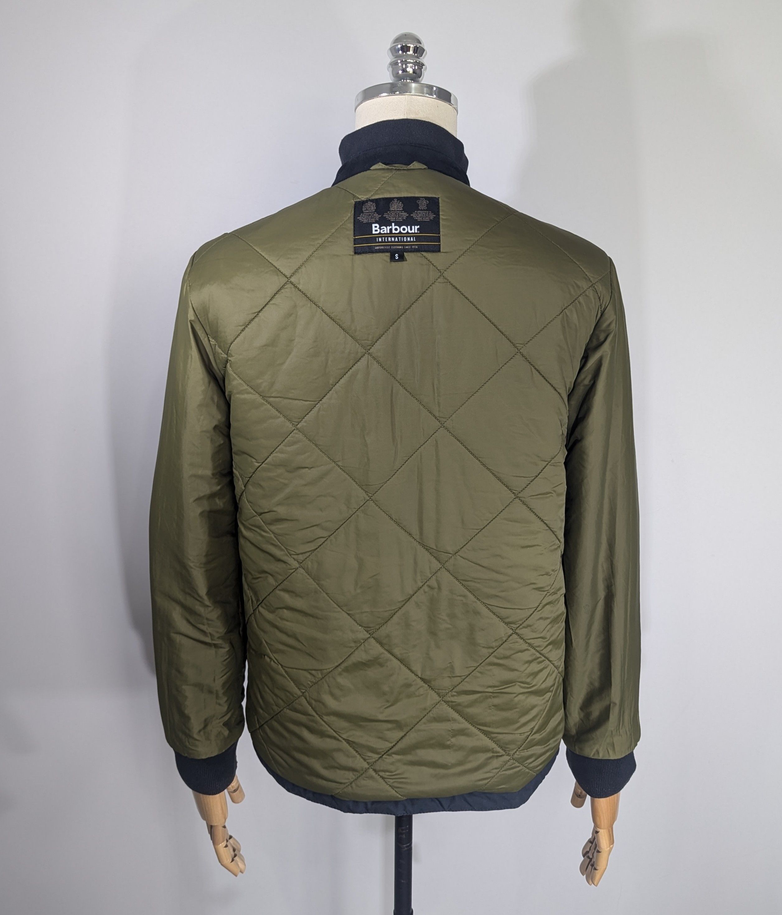 Barbour Barbour International Injection Wax Jacket Motorcycle Size US S / EU 44-46 / 1 - 16 Thumbnail