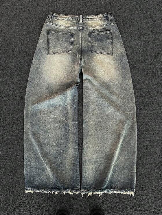Other Men's Washed Vintage Jeans Size US 33 - 2 Thumbnail