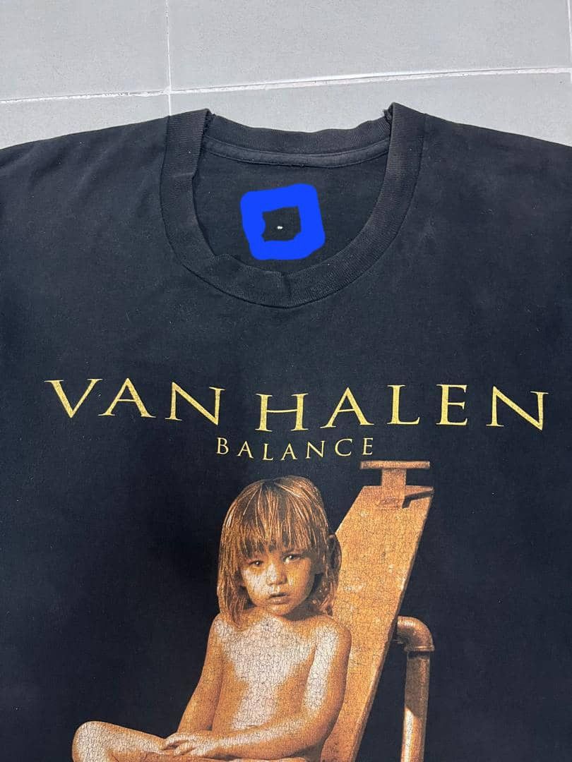 Band Tees × Vintage Vintage🔥band van halen balance 1995 Size US L / EU 52-54 / 3 - 2 Thumbnail
