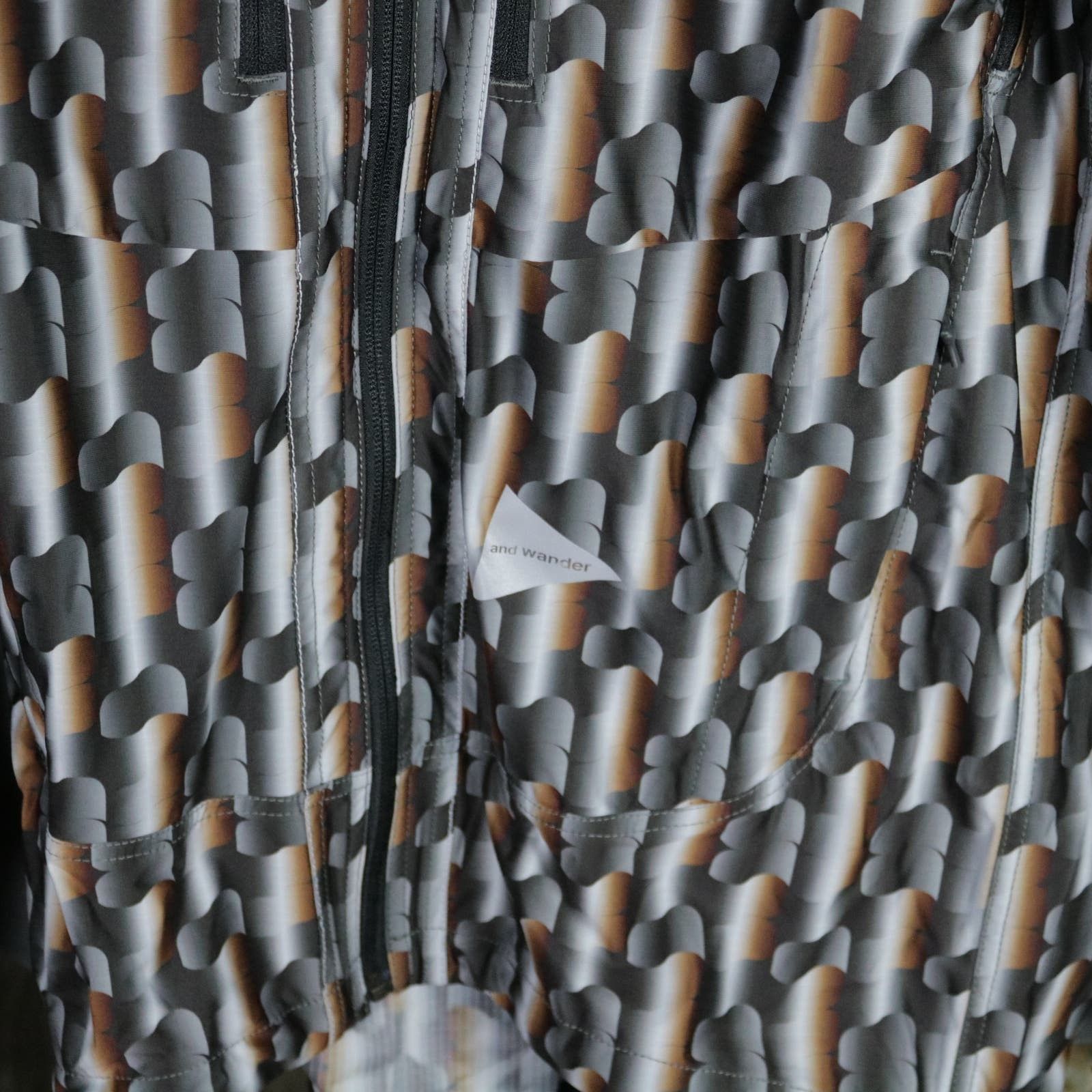 And Wander And Wander Printed Raschel Ripstop Graphic Jacket 3 Medium Size US M / EU 48-50 / 2 - 3 Thumbnail