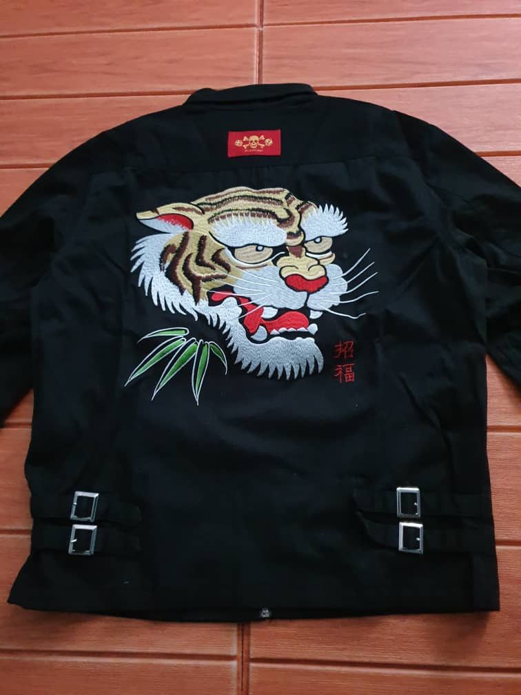 PPFM 💥Cream Soda 40th Re birth yakuza harujuku style jacket Size US M / EU 48-50 / 2 - 18 Thumbnail
