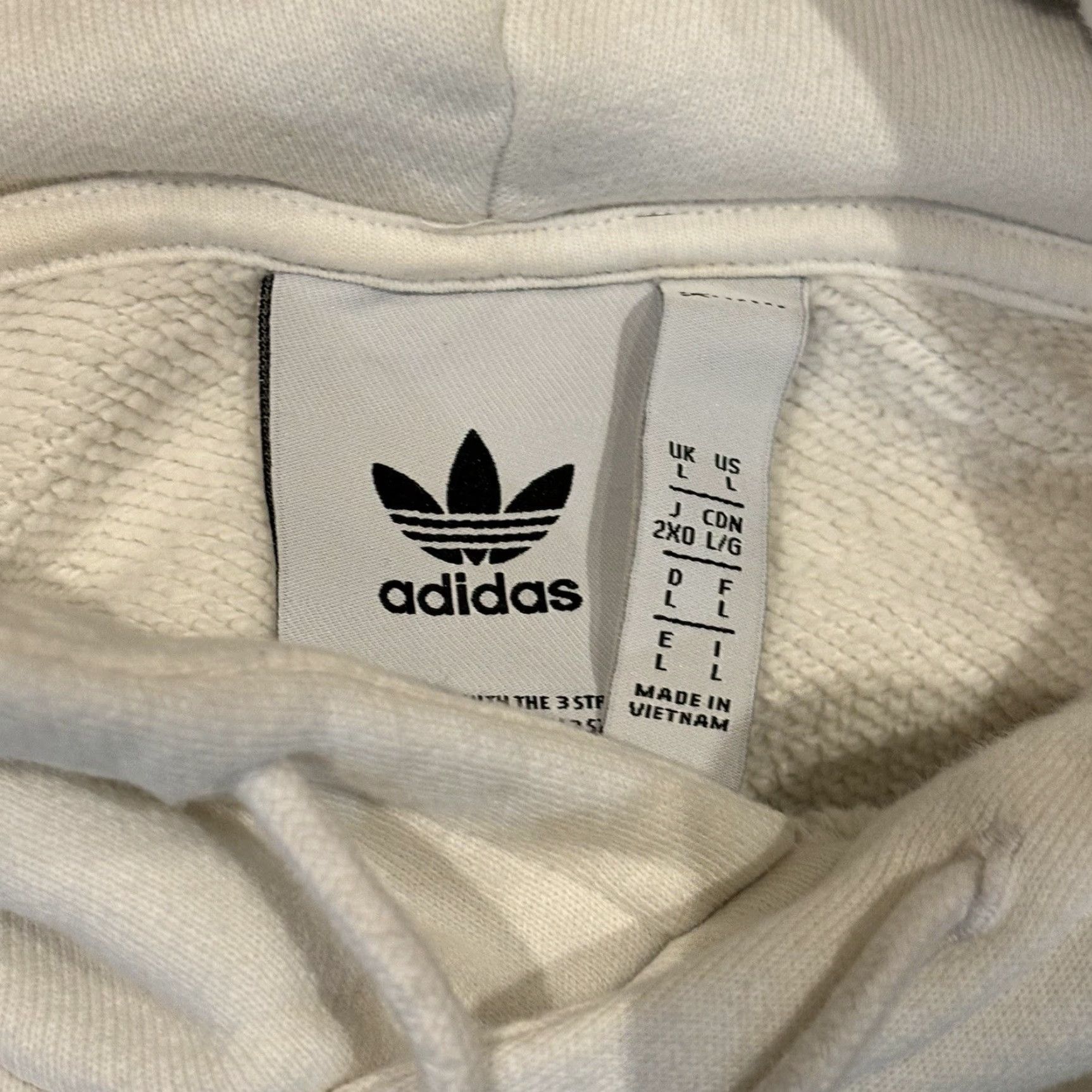 Vintage Adidas Originals 3D Graphic Sweatshirt Hoodie White Green Men’s Size Large Size US L / EU 52-54 / 3 - 7 Thumbnail