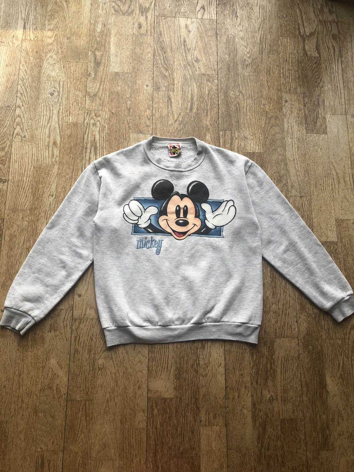 Disney × Vintage DISNEY VINTAGE MICKEY MOUSE MADE IN USA SWEATSHIRT CREWNECK Size US L / EU 52-54 / 3 - 1 Thumbnail