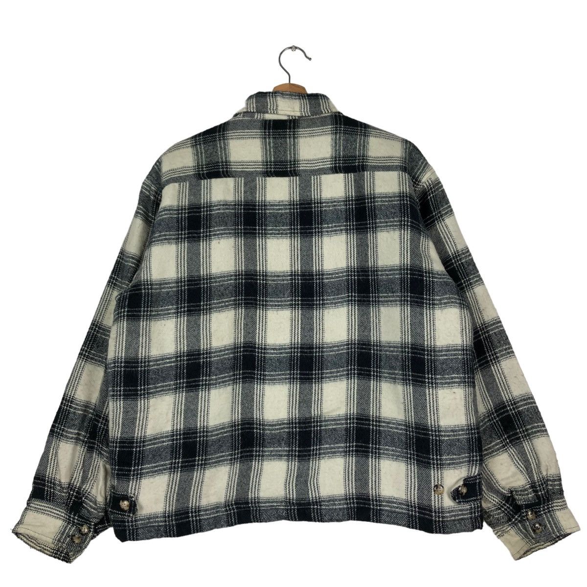 Flannel 🔥VINTAGE FLANNEL WOOL ZIPPER JACKET KEARNEY HOUSE JAPAN Size US M / EU 48-50 / 2 - 8 Thumbnail