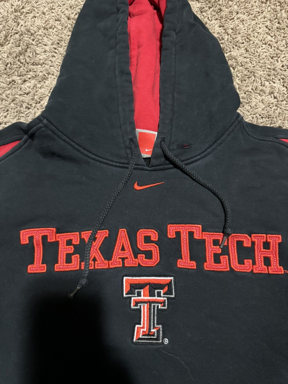 Nike × Vintage nike center swoosh hoodie Size US L / EU 52-54 / 3 - 2 Thumbnail