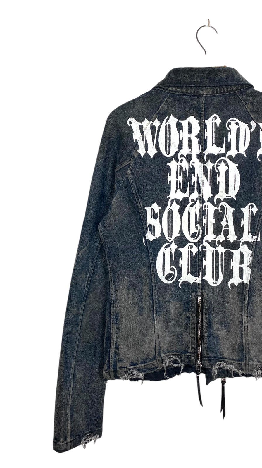 KMRii KMRii World's End Social Club Denim Riders Punk Jacket Size US S / EU 44-46 / 1 - 2 Thumbnail