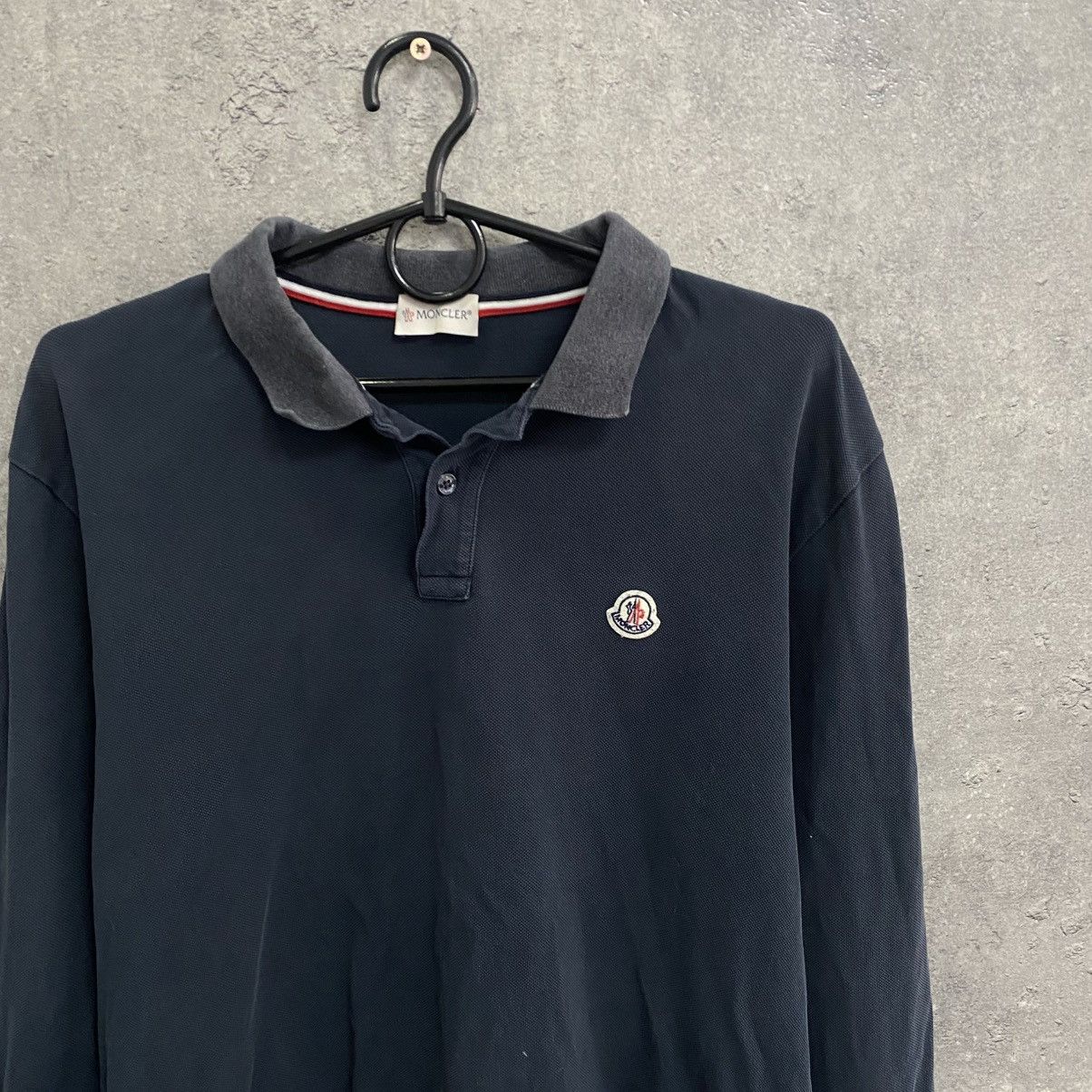 Moncler Moncler Polo Long Sleeve Size US XL / EU 56 / 4 - 5 Thumbnail