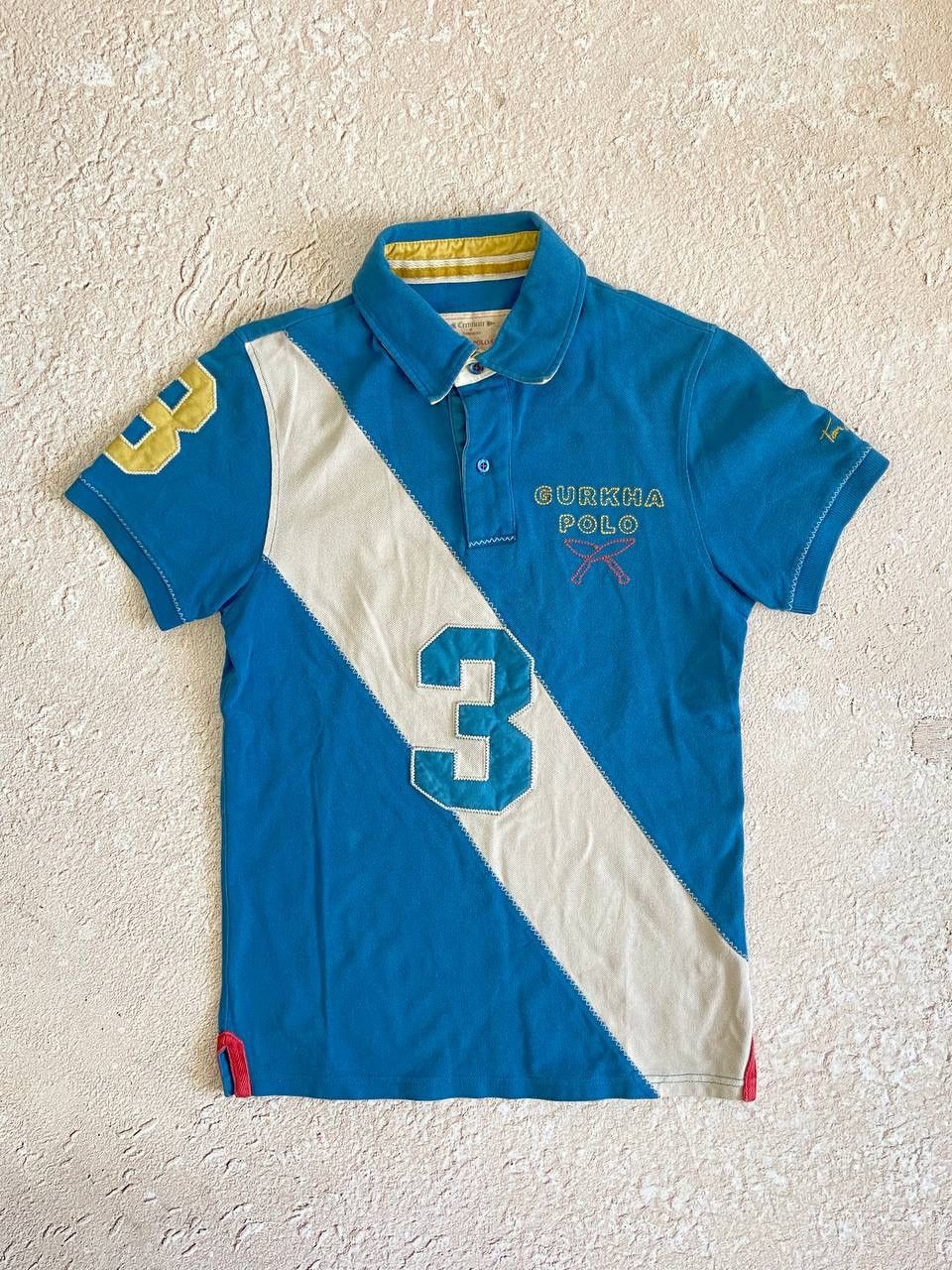 Japanese Brand × Vintage Japanese distressed rugby polo Ralph style Size US S / EU 44-46 / 1 - 1 Thumbnail