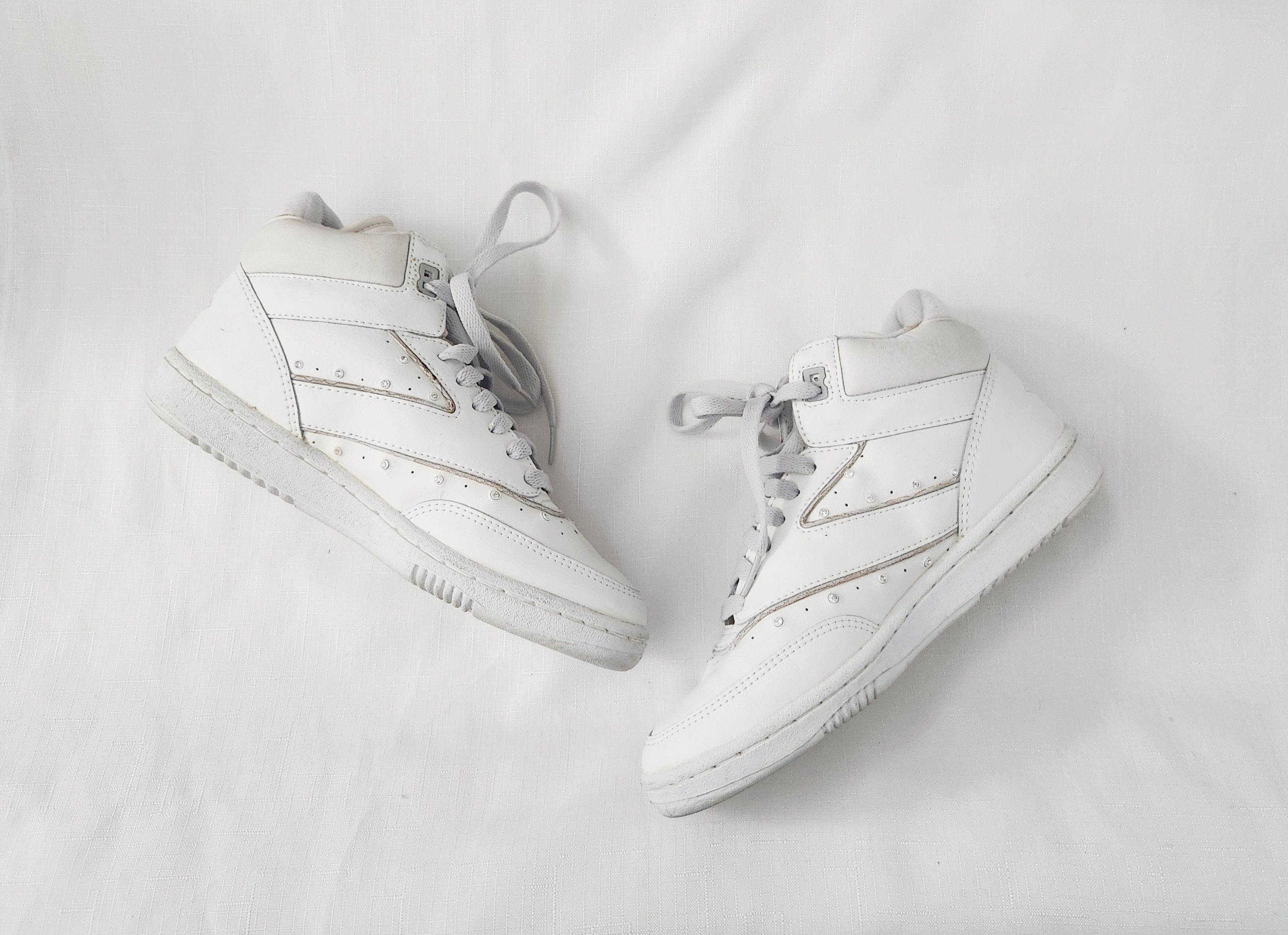 La Gear × Vintage L.A Gear Vintage Rare Womens Size 8 1993 Hi white rhinestone Size US 8 / IT 38 - 6 Thumbnail