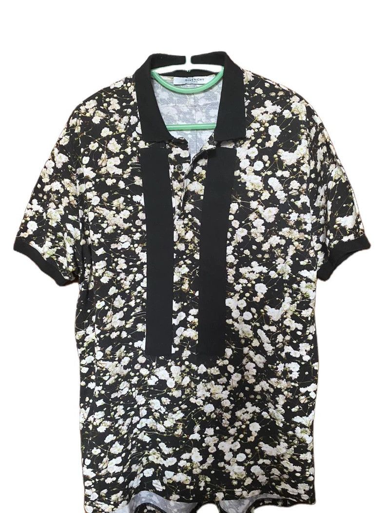 Givenchy × Luxury Rare! Givenchy Star Polo Embroidered Luxury