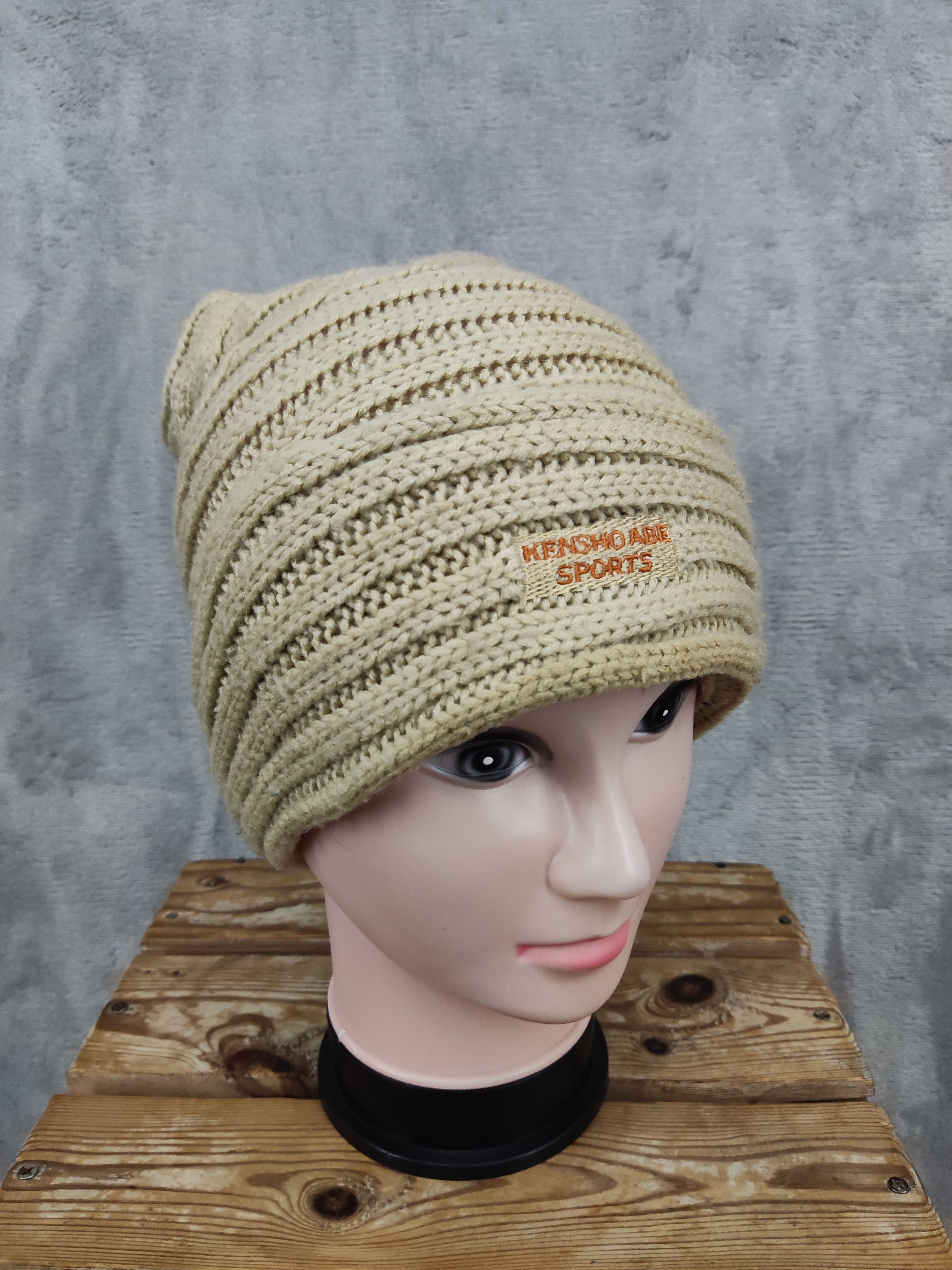 Designer × Japanese Brand × Kensho Abe Vintage Kensho Abe Sports Slouchy Beanie Hat Size ONE SIZE - 6 Thumbnail