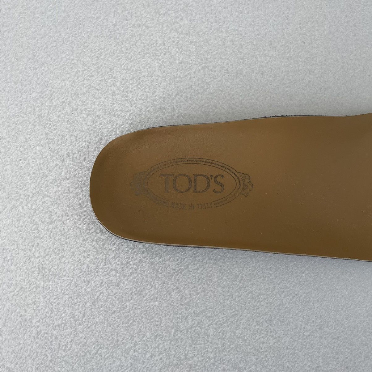 Tod's Tod’s Suede Derby Light Nubuk Oxford Shoes Light Blue Italy Size US 10 / EU 43 - 10 Thumbnail