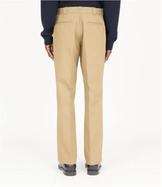Maison Margiela o1w1db11225 Skater Chino Pant in Beige Size US 30 / EU 46 - 2 Thumbnail