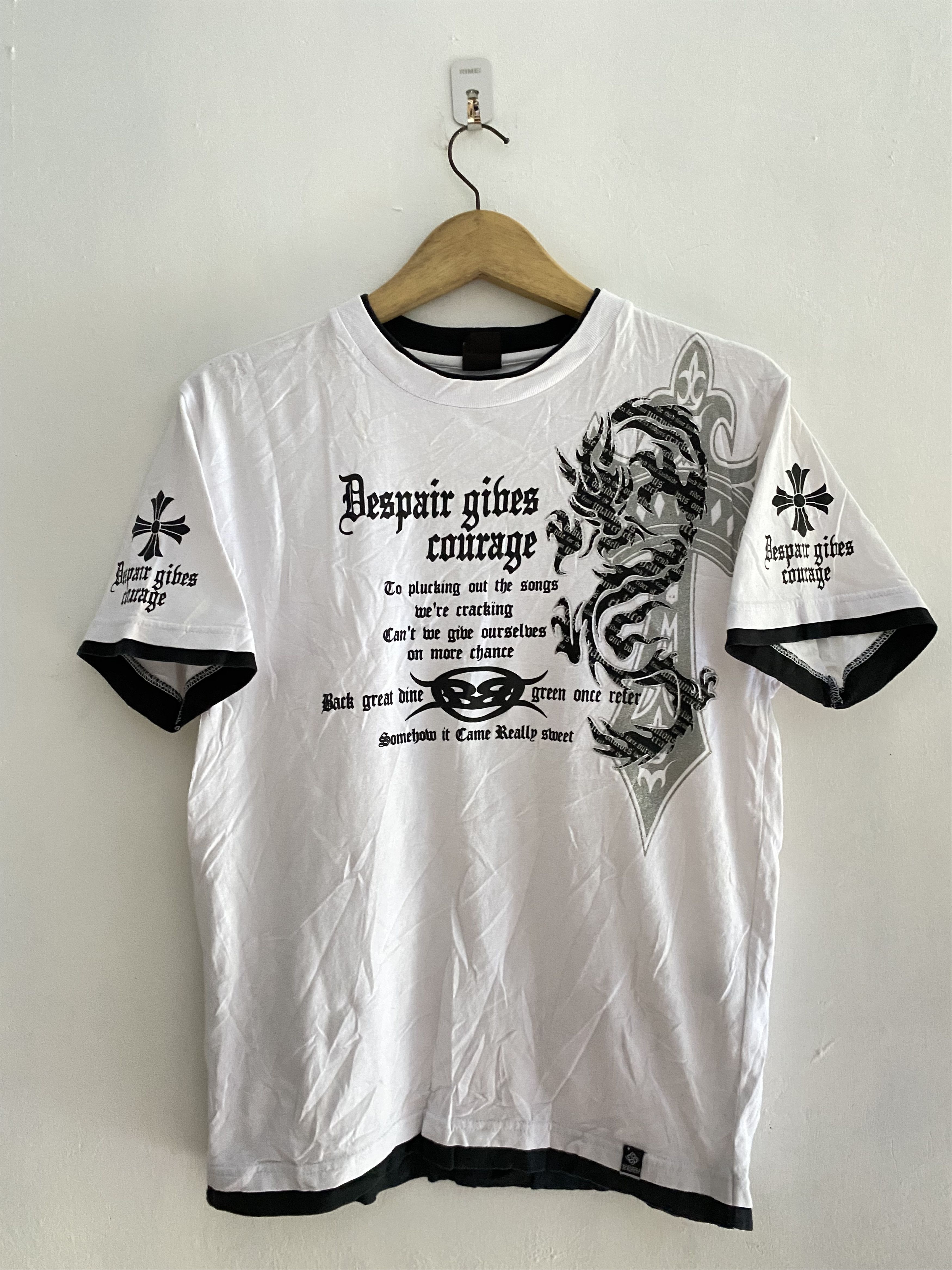 PPFM Japanese beaumere poem dragon double layers tee Size US M / EU 48-50 / 2 - 2 Thumbnail