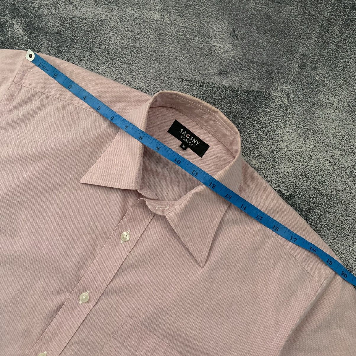 Japanese Brand 🔥Vintage Sacsny Y'saccs yohji yamamoto Shirt Size US M / EU 48-50 / 2 - 8 Thumbnail