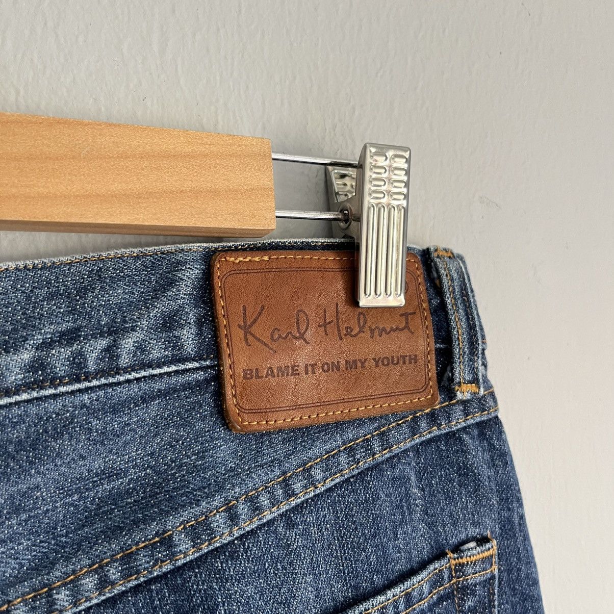 Jean × Karl Helmut × Vintage Karl Helmut Jeans (W30-31) Size US 30 / EU 46 - 6 Thumbnail