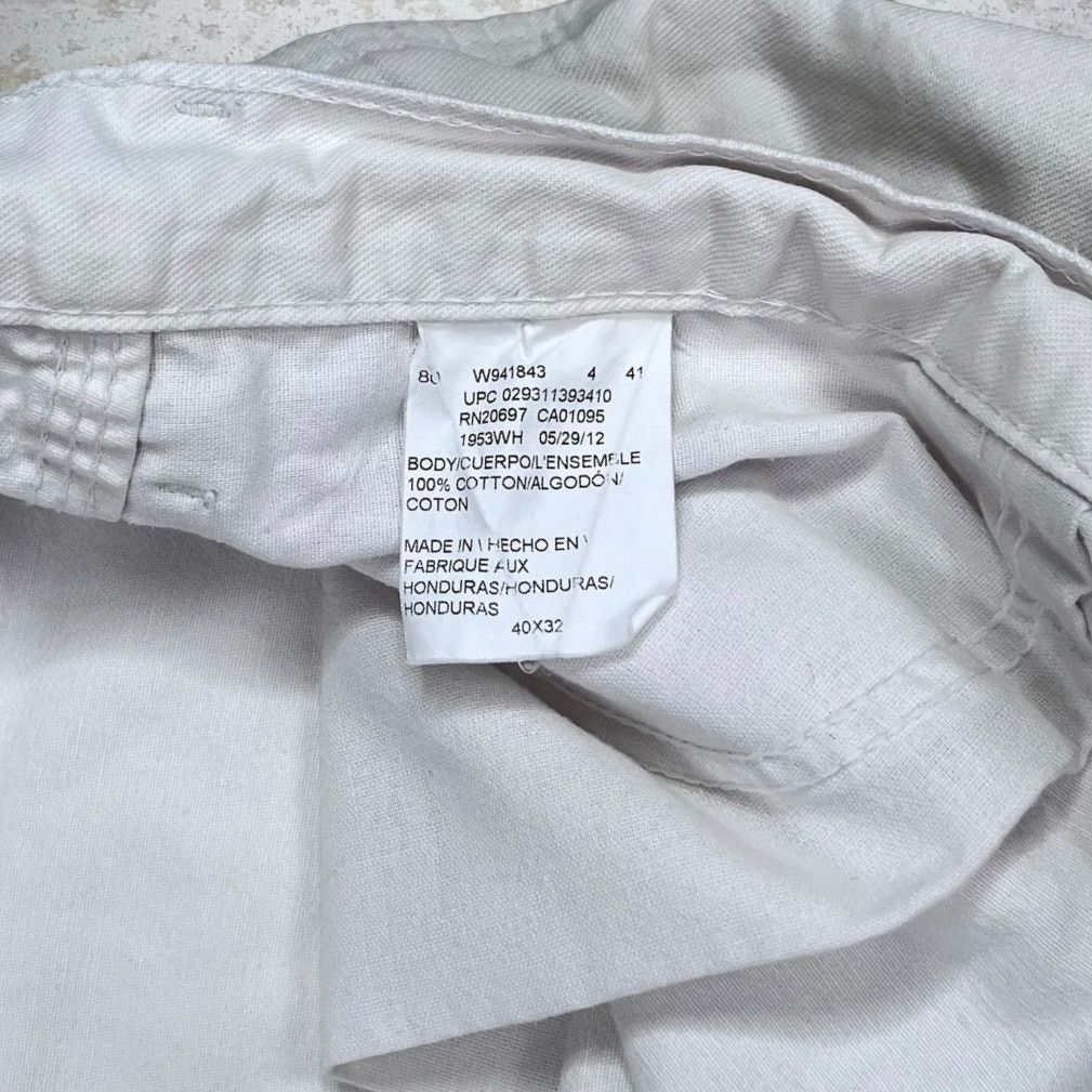 Dickies Vintage 90s Dickies Carpenter Pants 40x32 Baggy Wide White Size US 40 / EU 56 - 5 Thumbnail