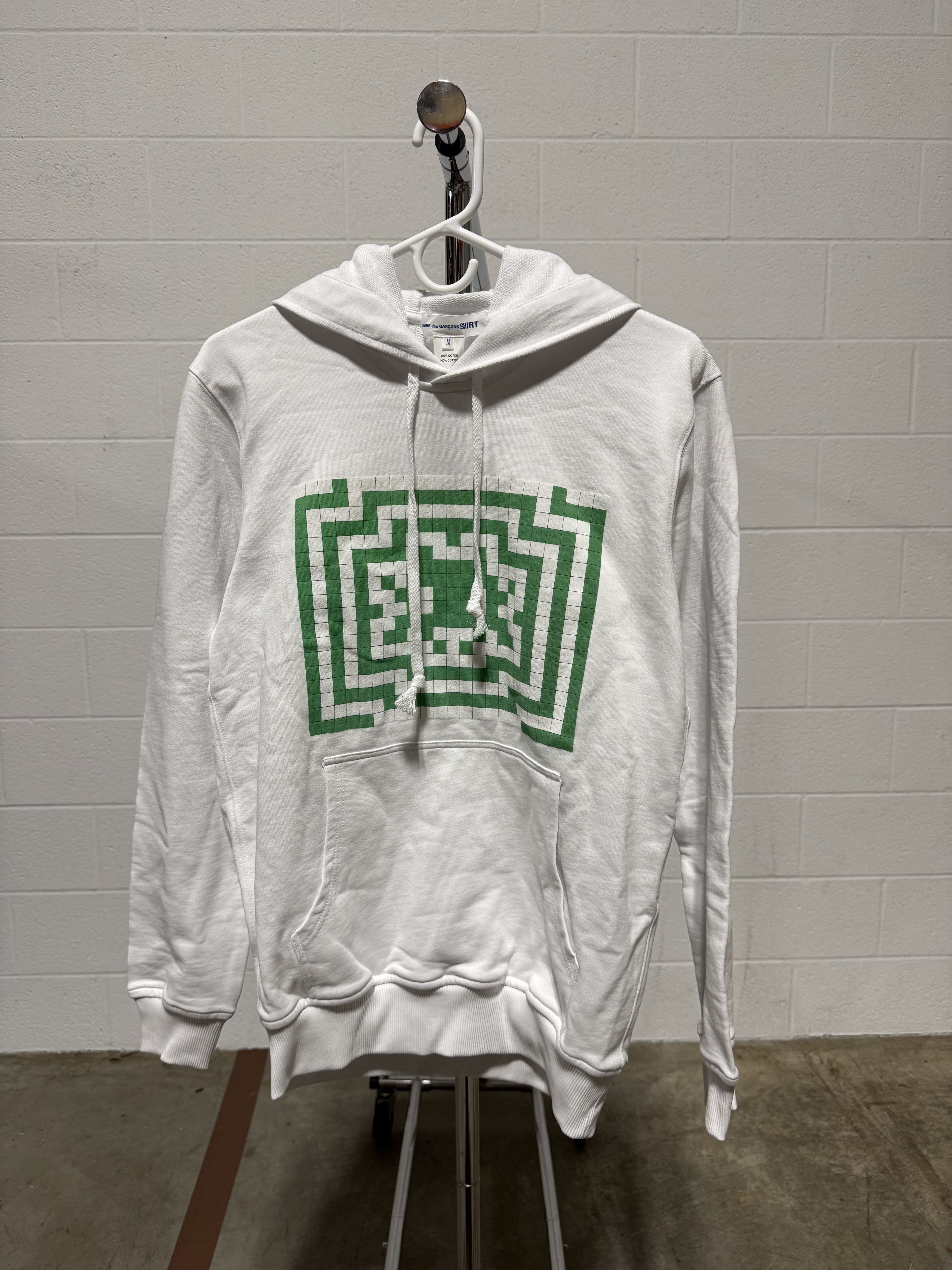 Comme des Garcons SHIRT Comme des Garcons SHIRT x Invader Sweatshirt 'White' Size US M / EU 48-50 / 2 - 1 Thumbnail
