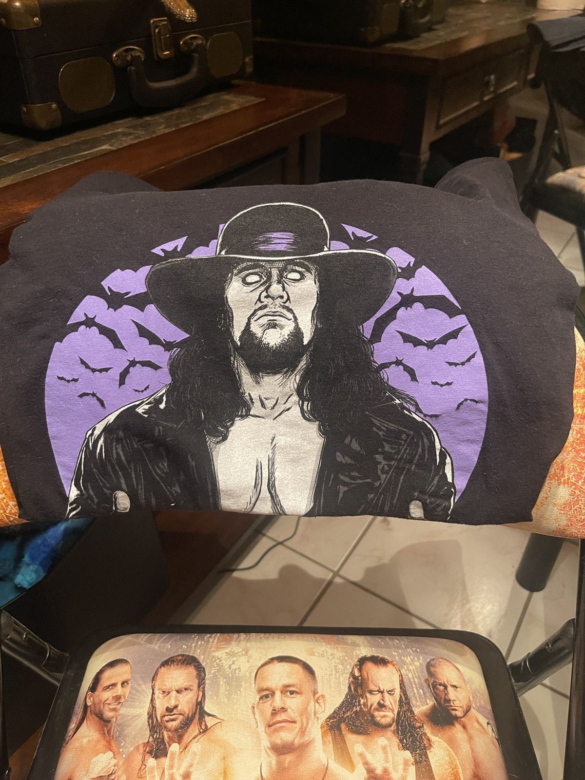 WWE The Undertaker WWE/WWF MED Shirt Size US M / EU 48-50 / 2 - 3 Thumbnail
