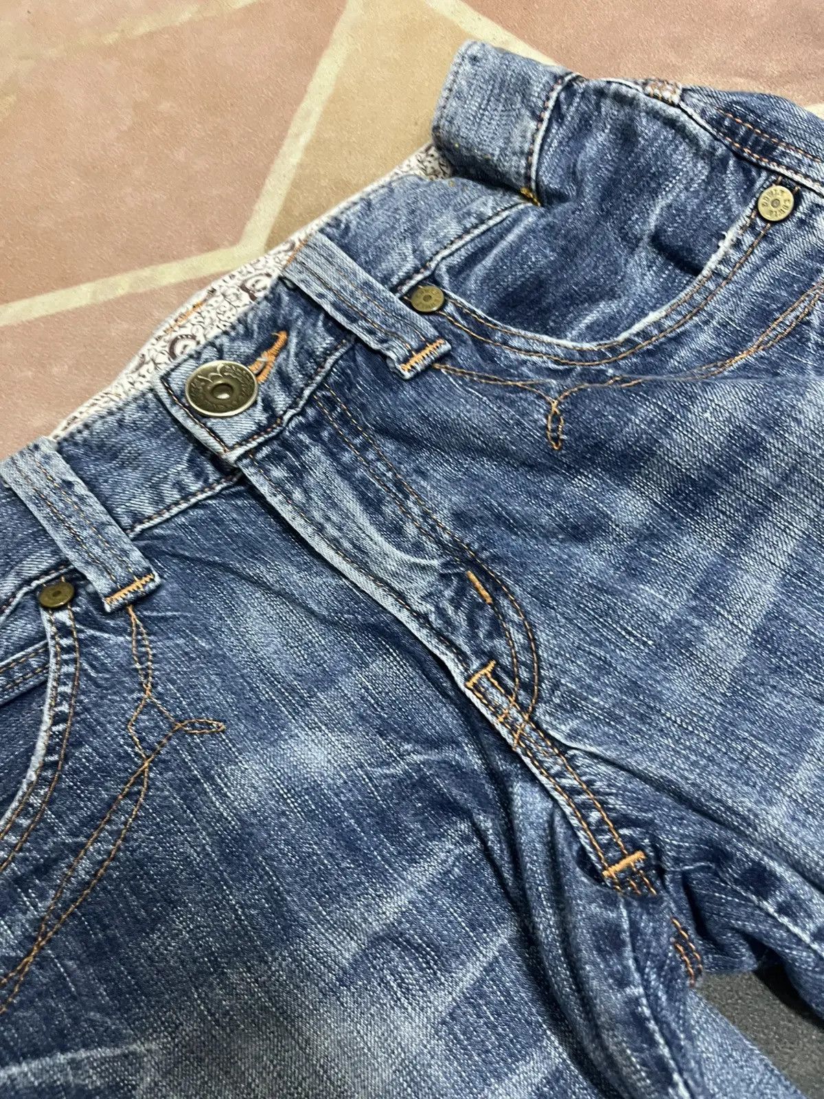 Edwin Edwin Crazy Faded Jeans Size US 29 - 12 Thumbnail