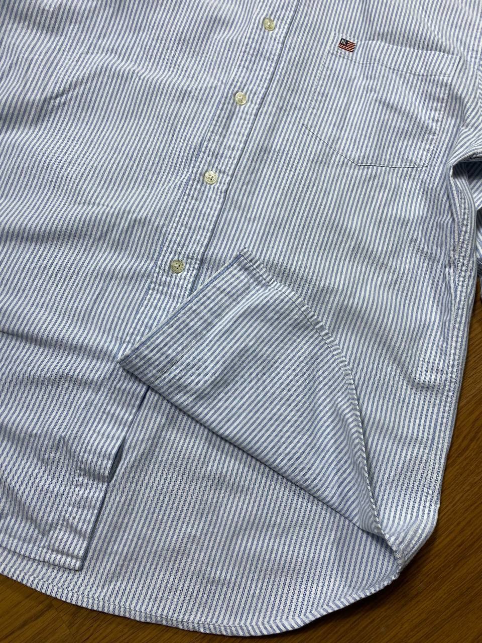 Polo Ralph Lauren × Ralph Lauren × Vintage Polo Ralph Lauren Vintage Mens Long Sleeve Striped Shirt Size US M / EU 48-50 / 2 - 17 Thumbnail