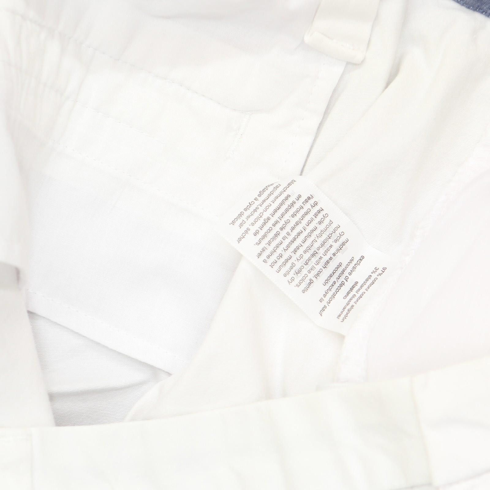 Tommy Hilfiger Nwt Tommy Hilfiger Casual Bermuda Shorts W3rw0236 White 20w Size 42" / US 20 - 7 Thumbnail