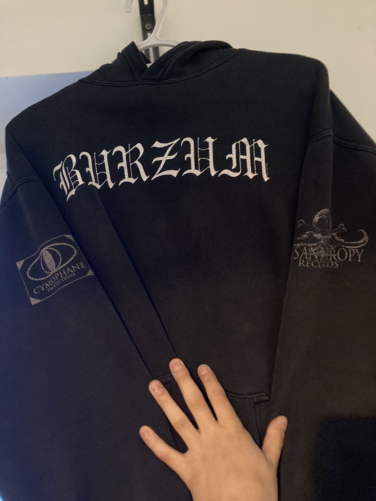 Vintage Burzum Aske Hoodie Size US L / EU 52-54 / 3 - 2 Thumbnail