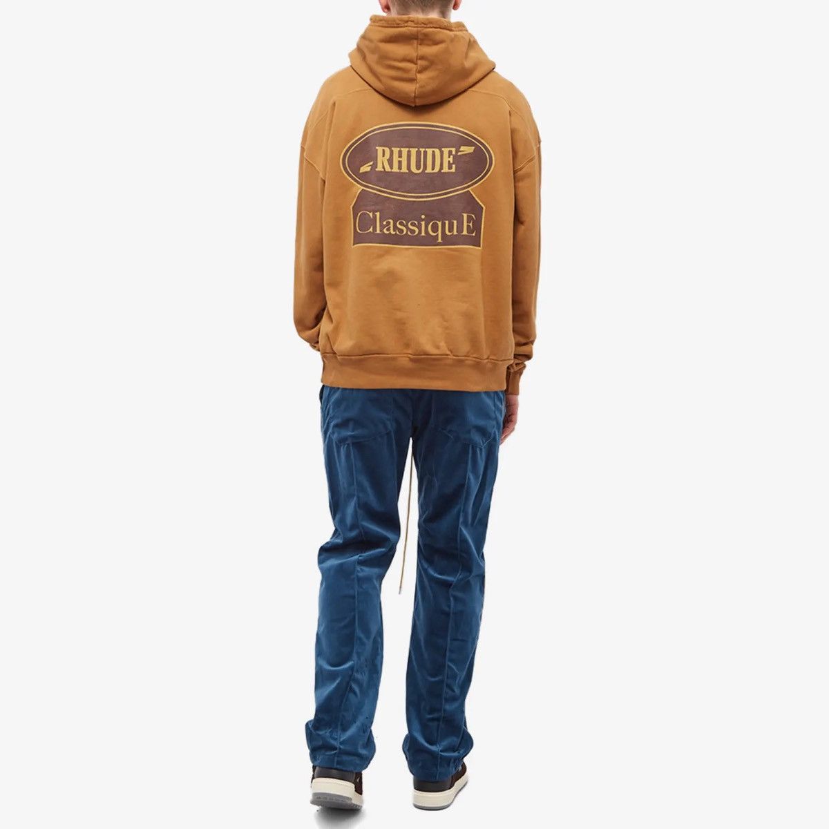 Rhude RHUDE CLASSIQUE HOODIE Tan Color Size M Size US M / EU 48-50 / 2 - 9 Thumbnail