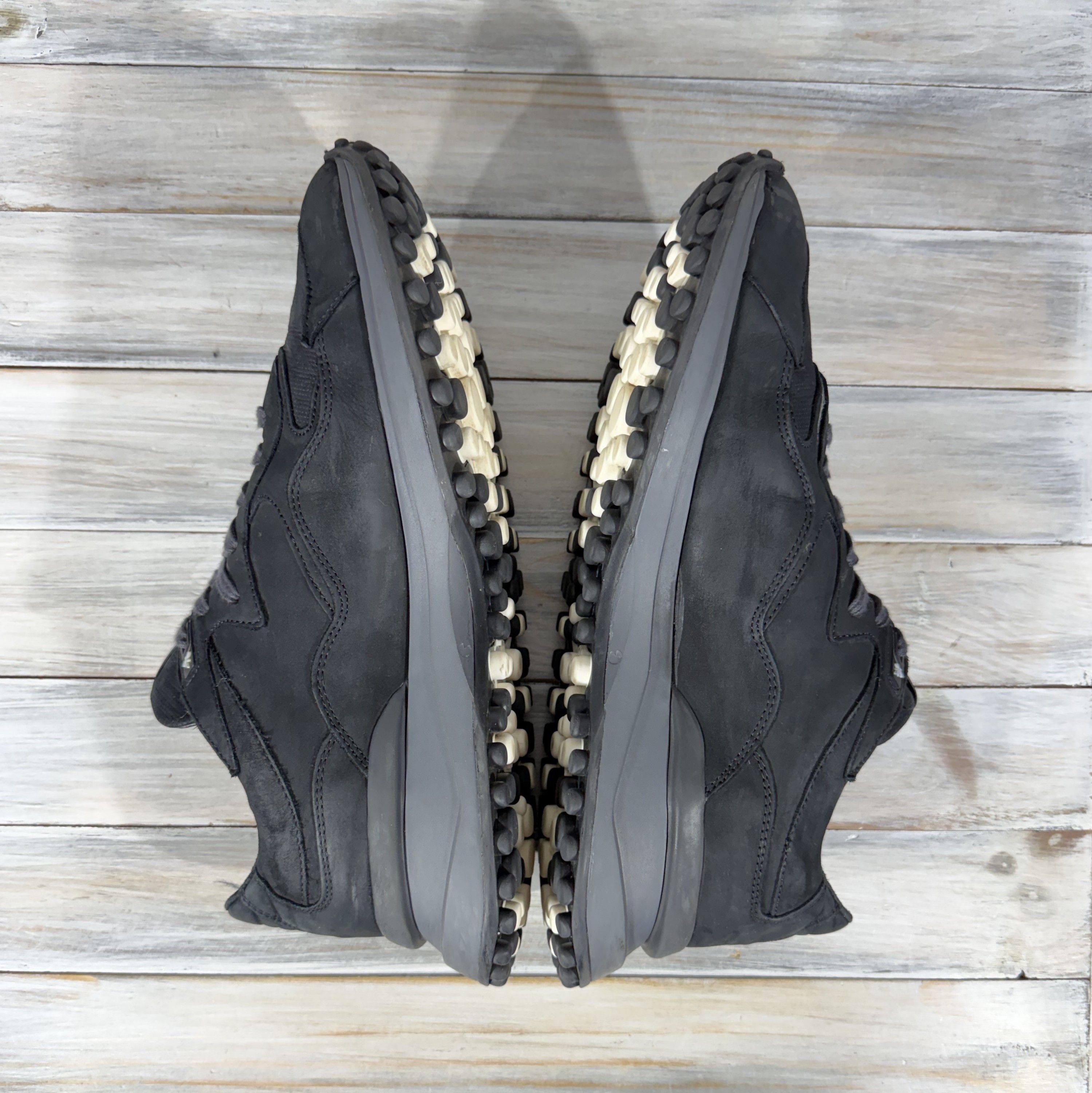 Floris van Bommel FLORIS VAN BOMMEL Noppi Black Leather Sneakers Luxury Size US 10.5 / EU 43-44 - 20 Thumbnail