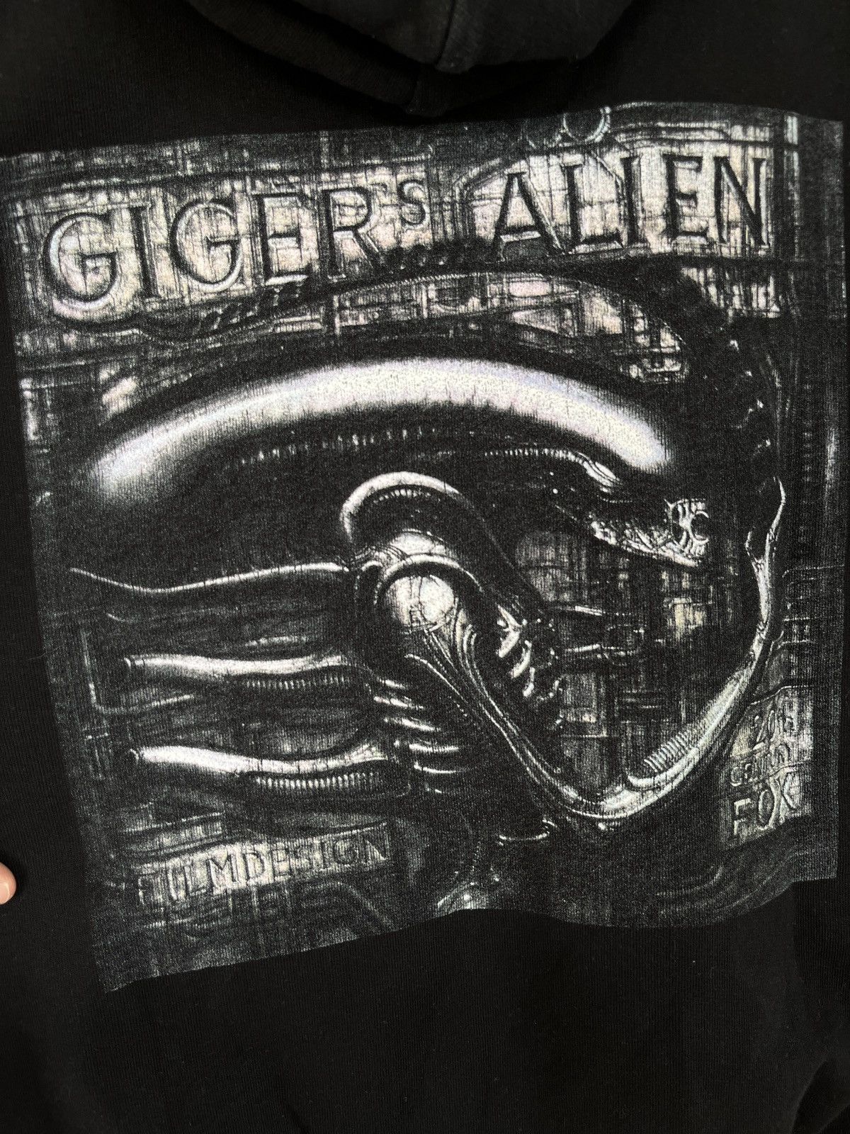 Other HR Giger Museum Alien Iconic Super Rare Heavyweight Hoodie Size US M / EU 48-50 / 2 - 10 Thumbnail