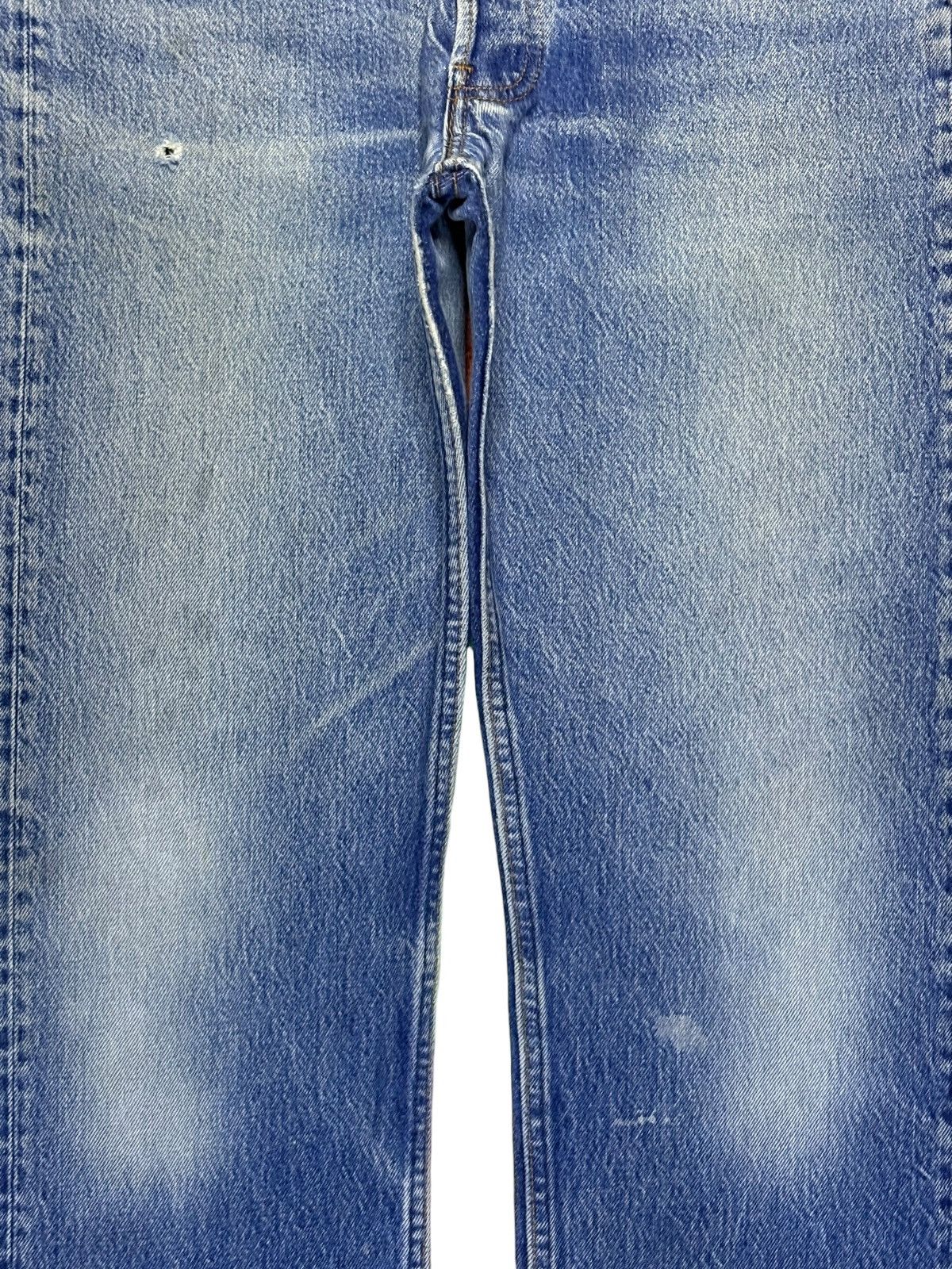 Levi's Vintage 90s Levis 501xx Mud Wash Distress Loose Jeans Size US 32 / EU 48 - 5 Thumbnail