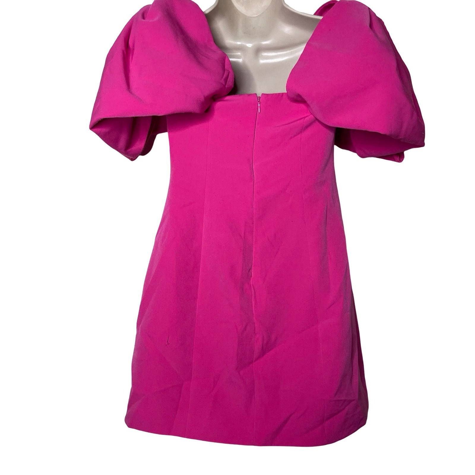 Other TOCCIN X RTR Pink Oversized Bow Sleeve Mini Dress sz 2 Size XS / US 0-2 / IT 36-38 - 3 Thumbnail