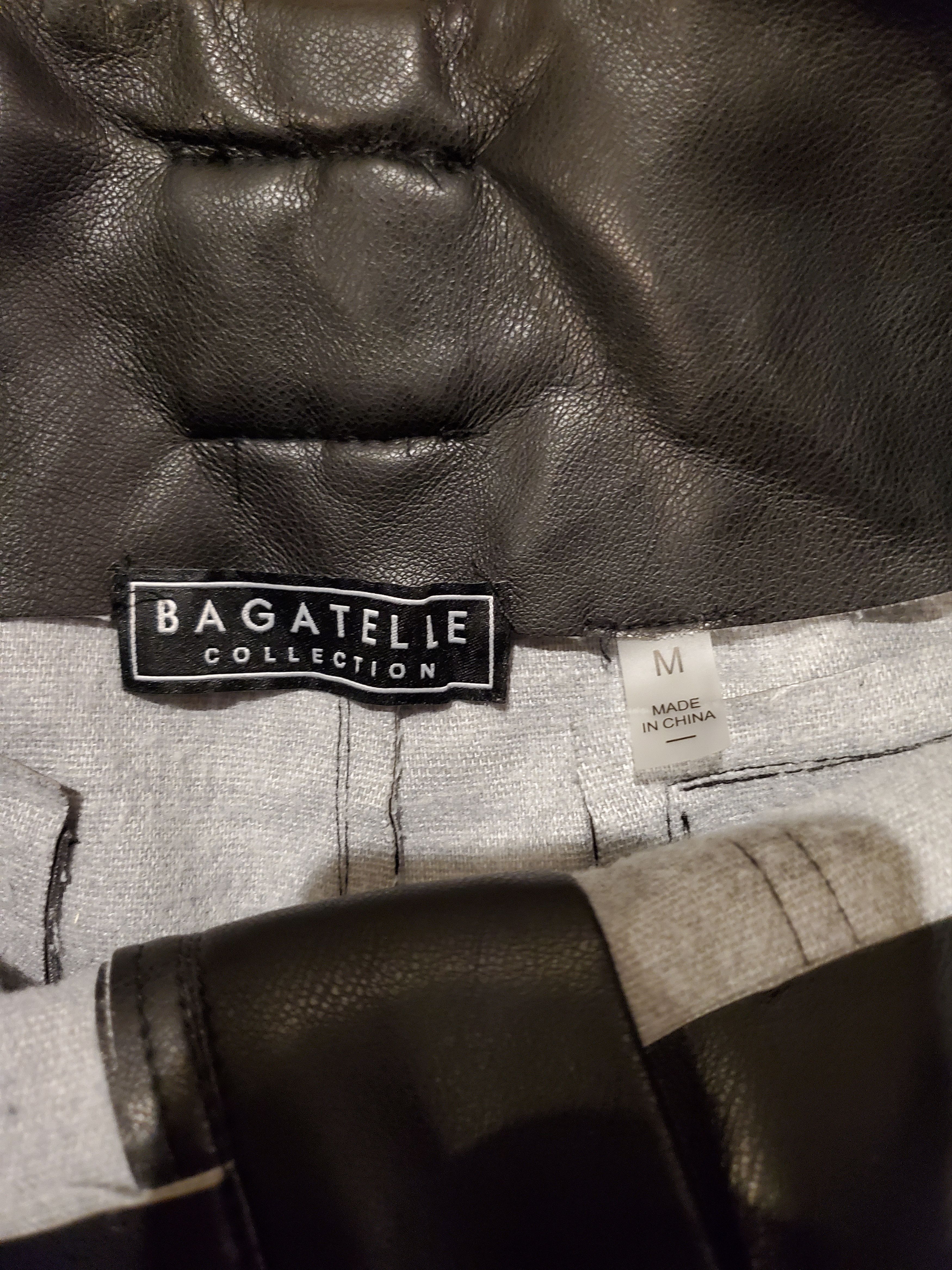 Other Bagatelle high-waisted black faux leather shorts (size M) Size 30" / US 8 / IT 44 - 6 Thumbnail