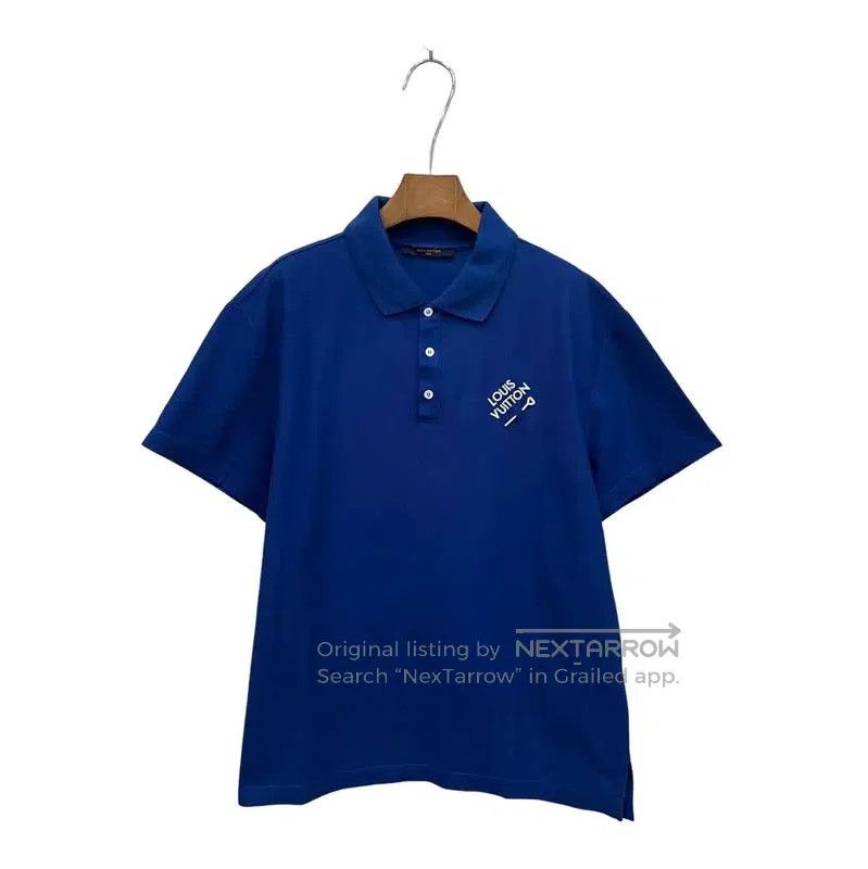 Louis Vuitton Louis Vuitton Men's Blue Polo Shirt . Size US L / EU 52-54 / 3 - 1 Thumbnail