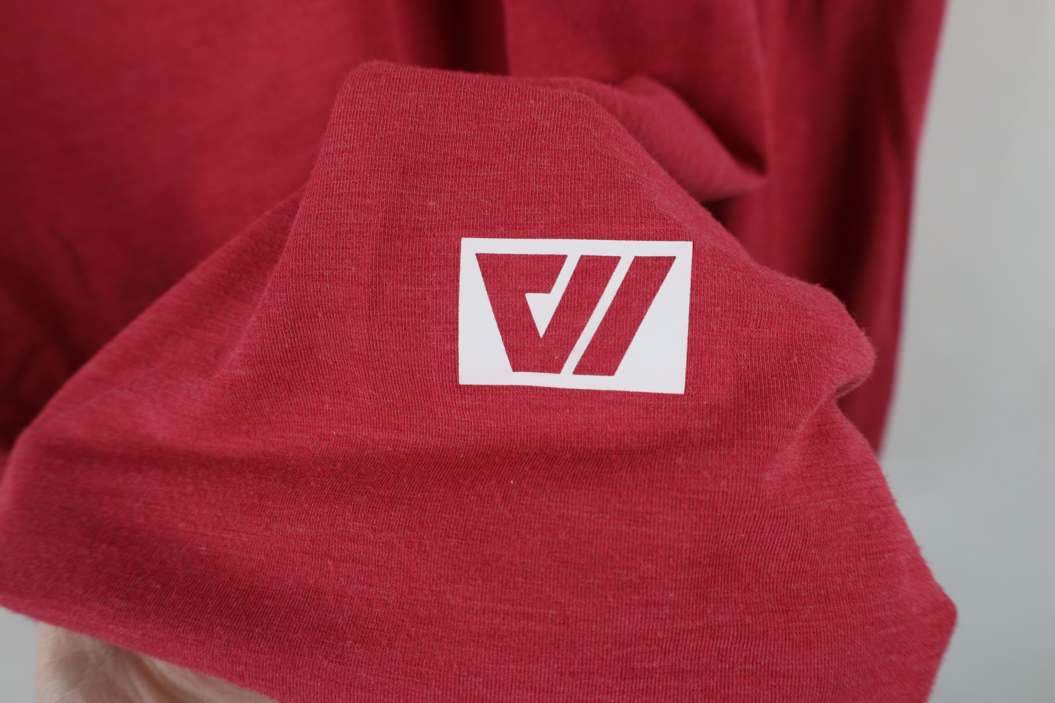 Vintage Wolaco Knit Stretch Clinton Long Sleeve T-Shirt Red USA Size US M / EU 48-50 / 2 - 4 Thumbnail