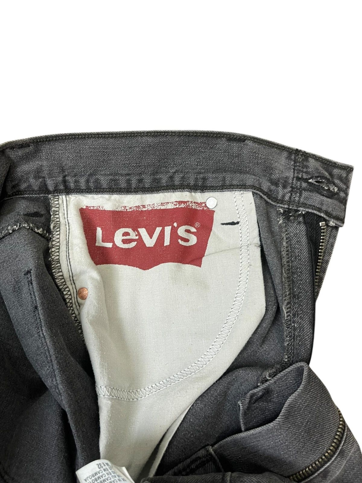 Levi's Vintage Levi’s 514 Slim Straight Jeans Streetwear Size US 34 / EU 50 - 8 Thumbnail