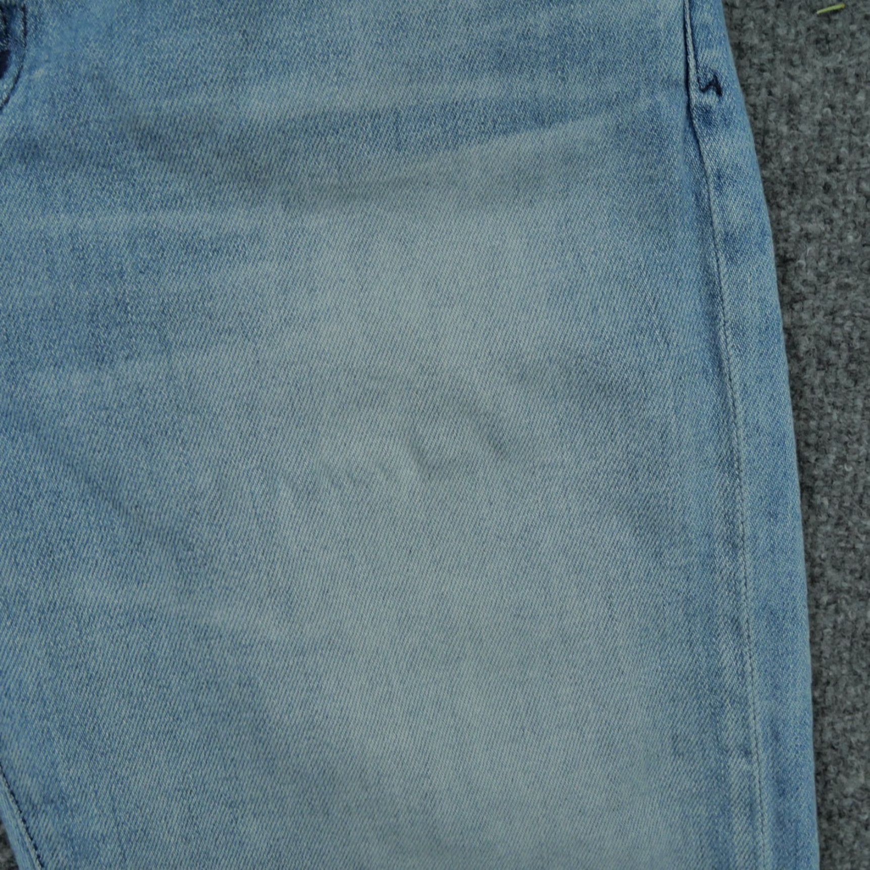 Vintage AG Adriano Goldschmied Jeans Womens 26 Jeans Tapered Light Wash Blue 26 Regular Stretch Pockets Cotton Blend Denim Adult Womens Size 26" / US 2 / IT 38 - 3 Thumbnail